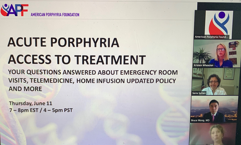 Acute Porphyria Access to Treatment
