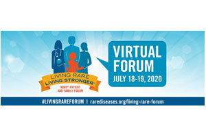 Registration for the Living Rare, Living Stronger Virtual Forum is Now Open!